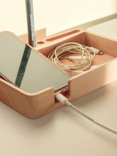 Load image into Gallery viewer, Yuu wooden desk organizer
