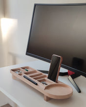 Load image into Gallery viewer, Rin wooden desk organizer
